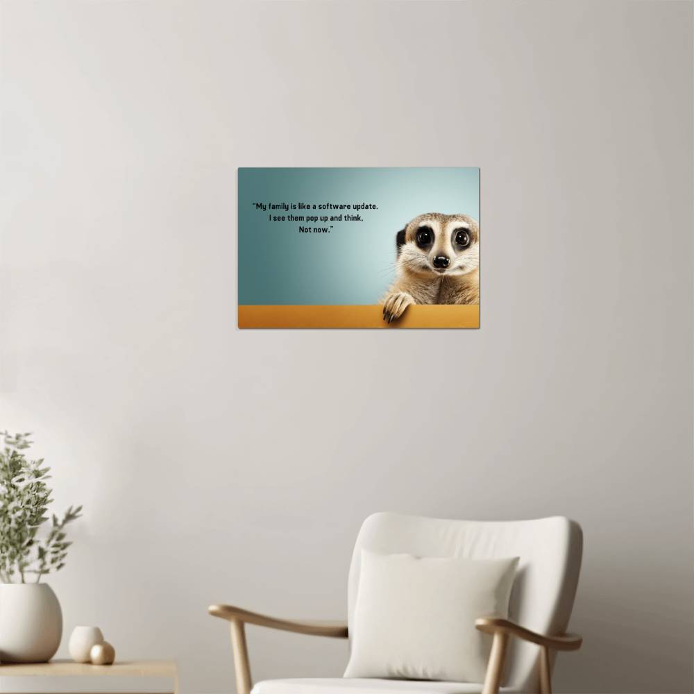 Humorous metal art Family Humor - Tailored Wall ExpressionsWall ArtSO - 13372861