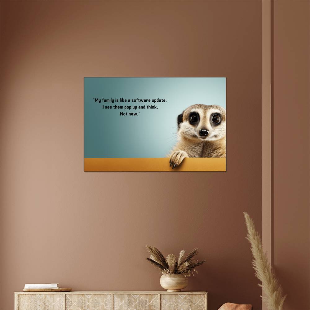 Humorous metal art Family Humor - Tailored Wall ExpressionsWall ArtSO - 13372861