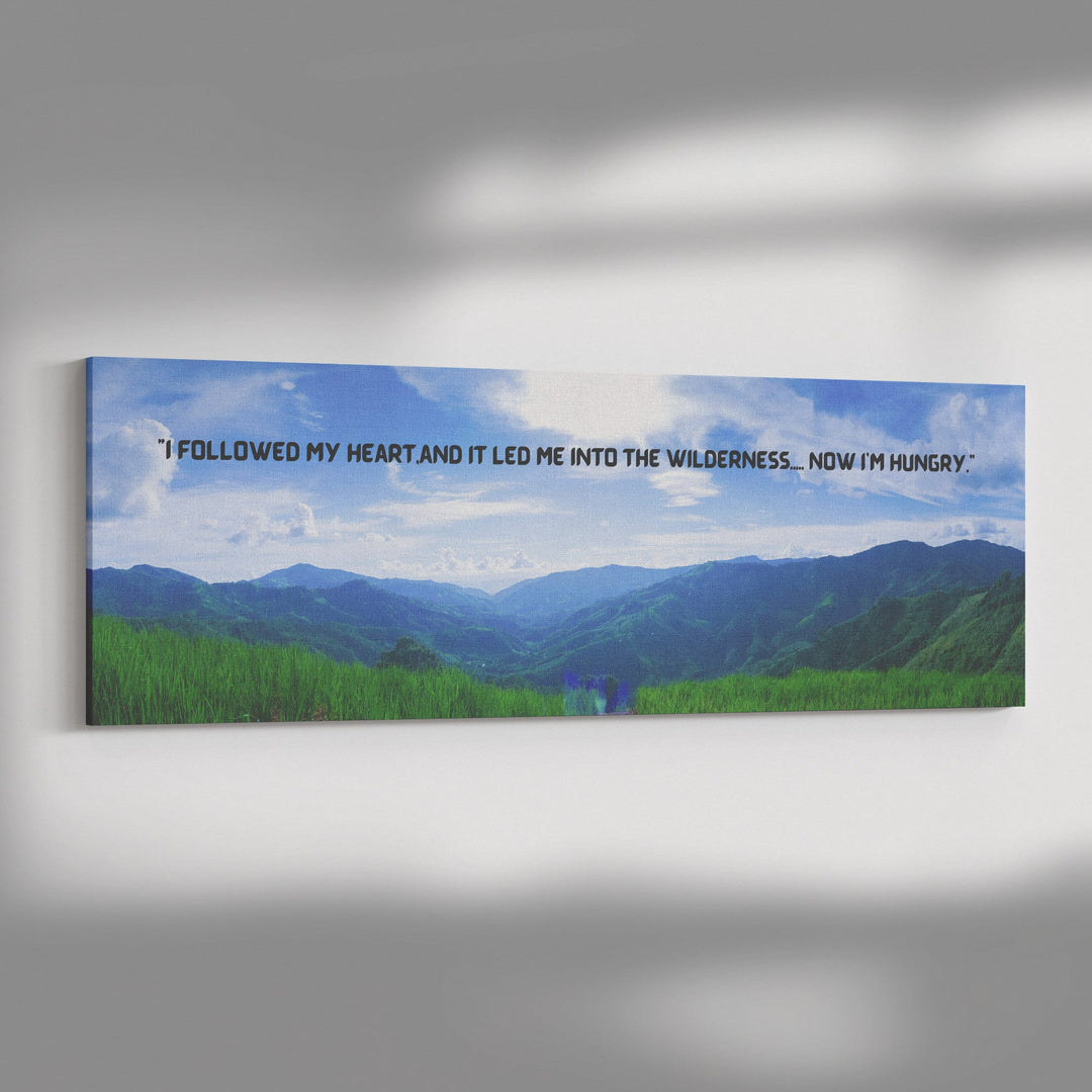 humorous saying Nature Inspired - Tailored Wall ExpressionsCanvas139006