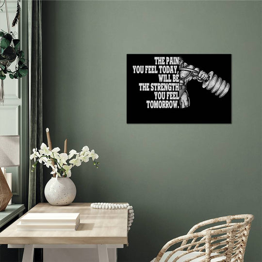 Inspirational Gym sign - Tailored Wall ExpressionsJewelrySO - 13531454