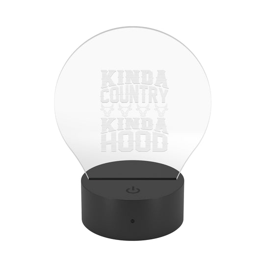 kinda country, acrylic circle led - Tailored Wall ExpressionsLED SignsCIRLED