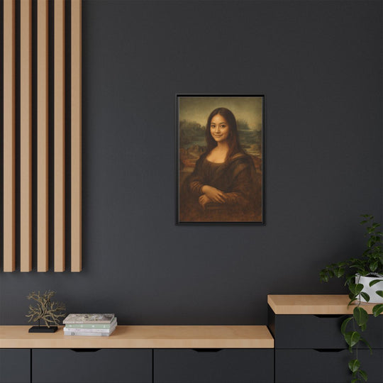 Custom Portrait Canvas Art - Personalized Gift Mona Lisa Style