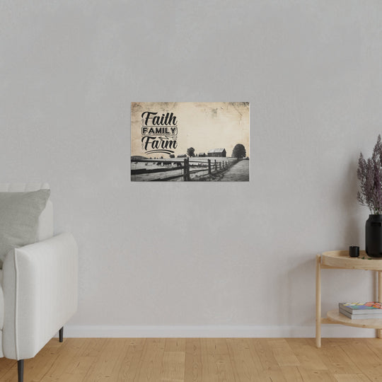 Matte Canvas, Stretched, 0.75" Faith & Family - Tailored Wall ExpressionsCanvas88165680789913427235