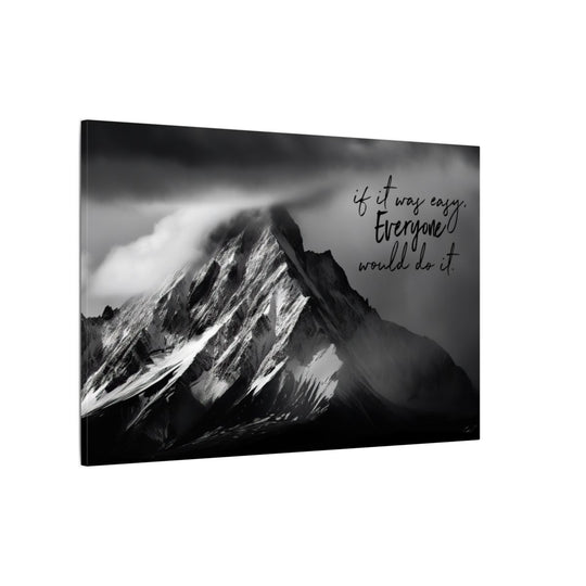 Eco-Friendly Mountain Canvas Art - Nature Home Decor Motivational