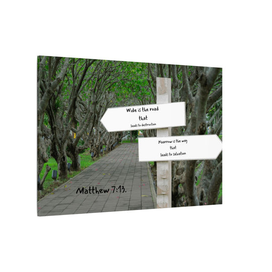 Custom religious, faith inspired Canvas Wall Art, Personalized Art Print, Eco-Friendly Decor, Bible verse art