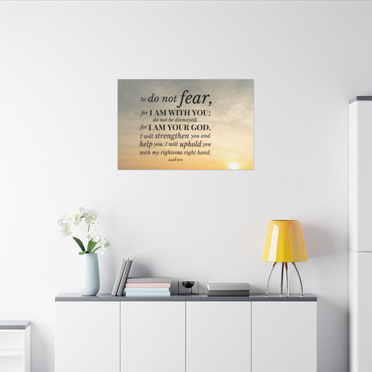 Inspirational Quote Canvas Art - Sunrise, Christian Decor