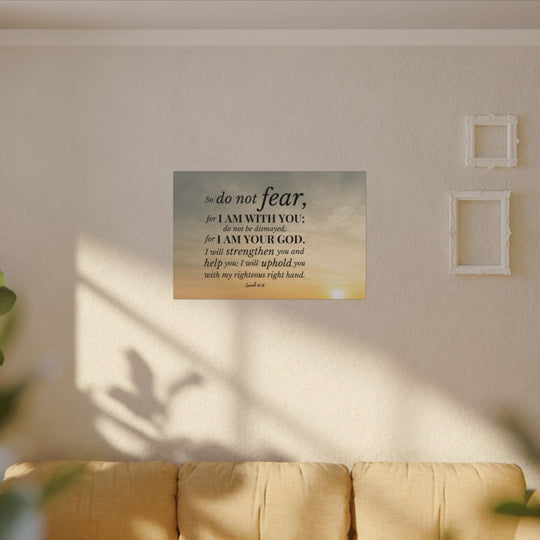 Inspirational Quote Canvas Art - Sunrise, Christian Decor