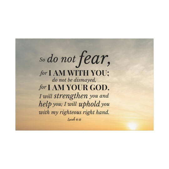 Inspirational Quote Canvas Art - Sunrise, Christian Decor