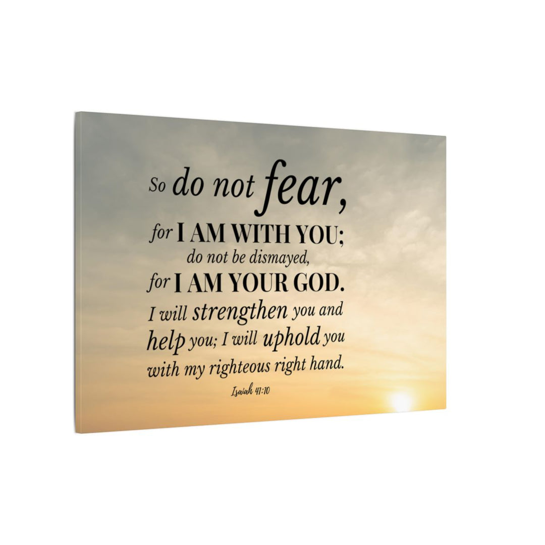Inspirational Quote Canvas Art - Sunrise, Christian Decor