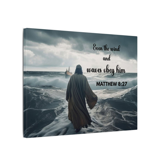 Religious Inspirational Wall Art Canvas - Eco-Friendly Decor