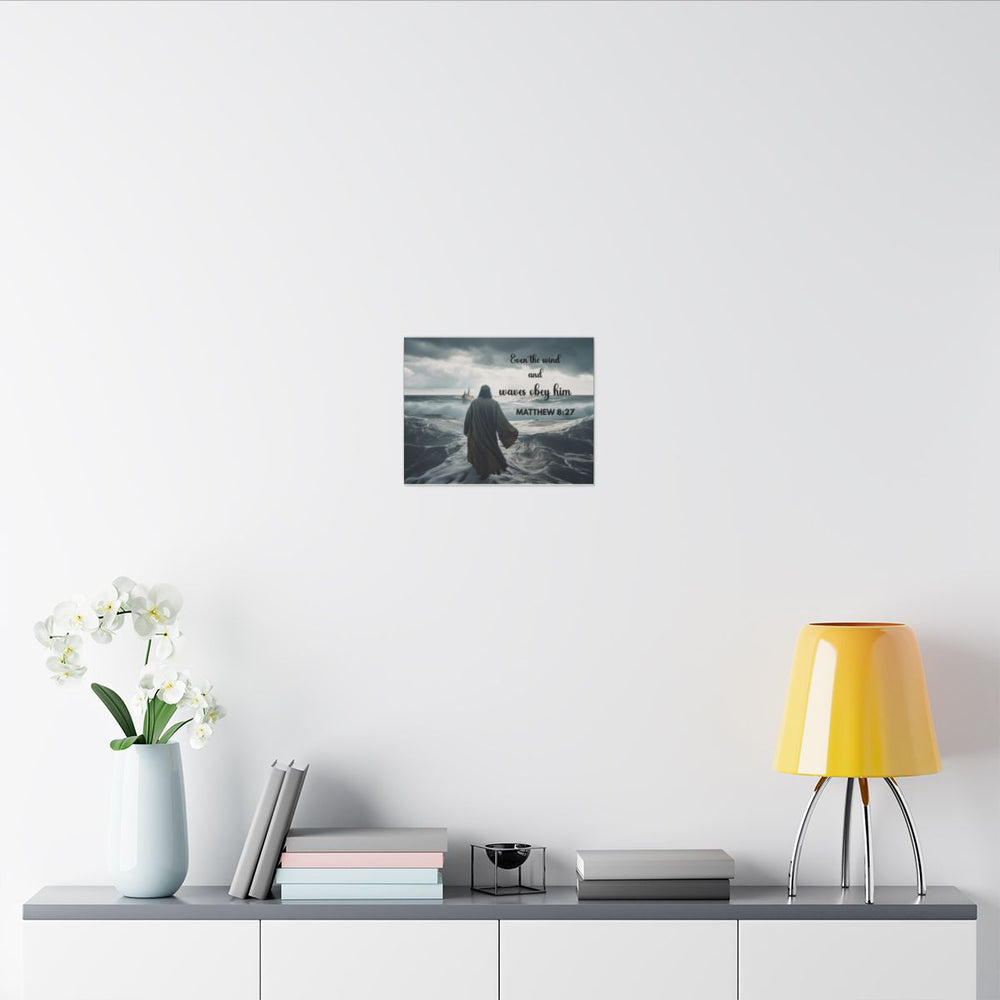 Religious Inspirational Wall Art Canvas - Eco-Friendly Decor