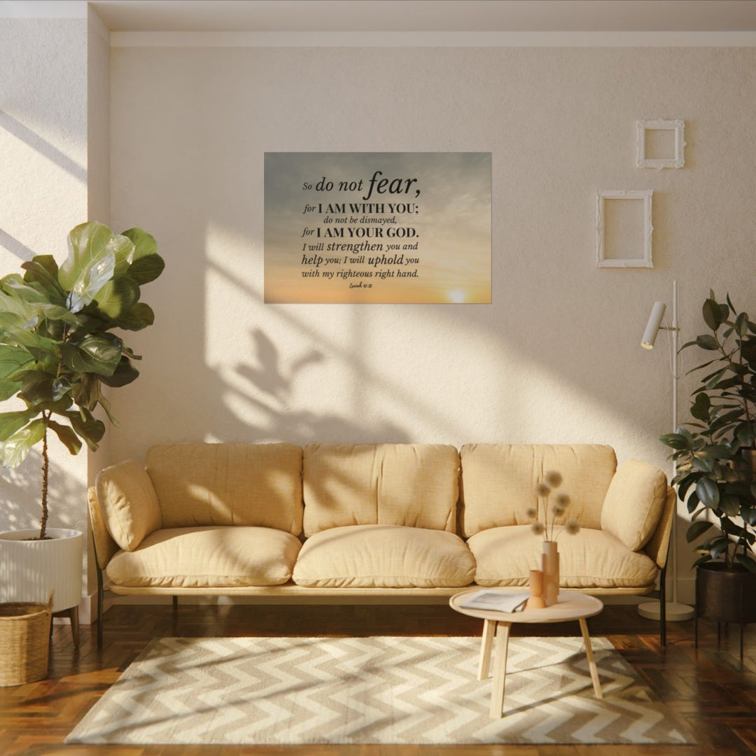 Inspirational Quote Canvas Art - Sunrise, Christian Decor