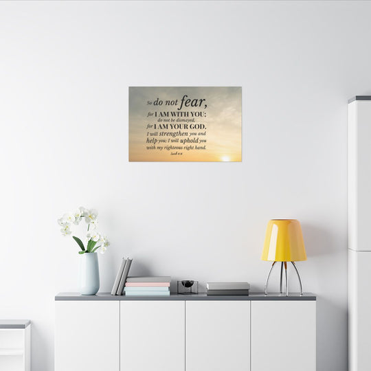 Inspirational Quote Canvas Art - Sunrise, Christian Decor