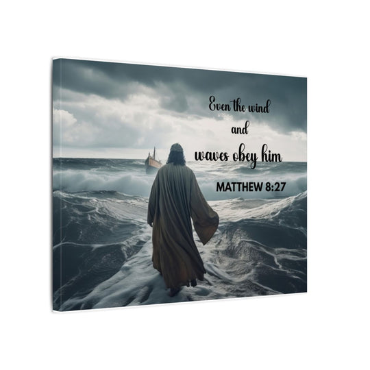Religious Inspirational Wall Art Canvas - Eco-Friendly Decor