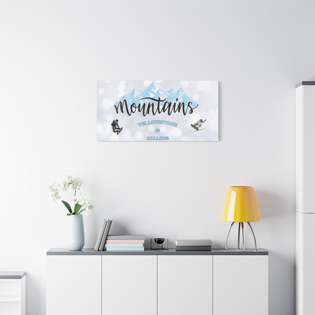 Matte Canvas, Stretched, 1.25" Artwork of the Mountain West - Tailored Wall ExpressionsWall Artapod - 3677114