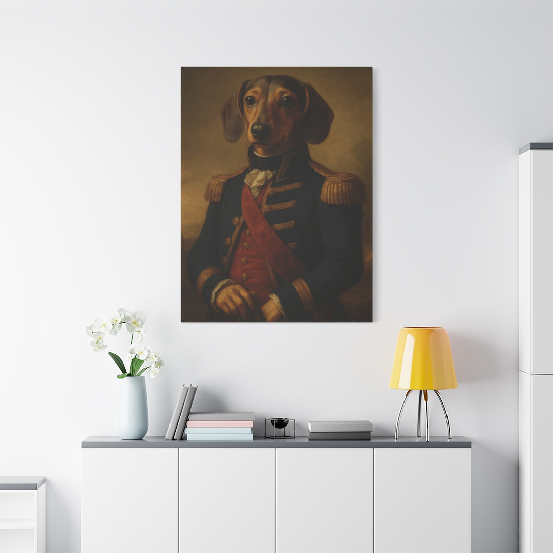 Custom Pet Portrait Canvas - Renaissance Style