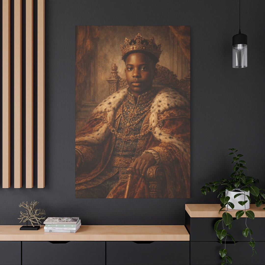 Renaissance Regal Portrait Canvas - Noble Decor
