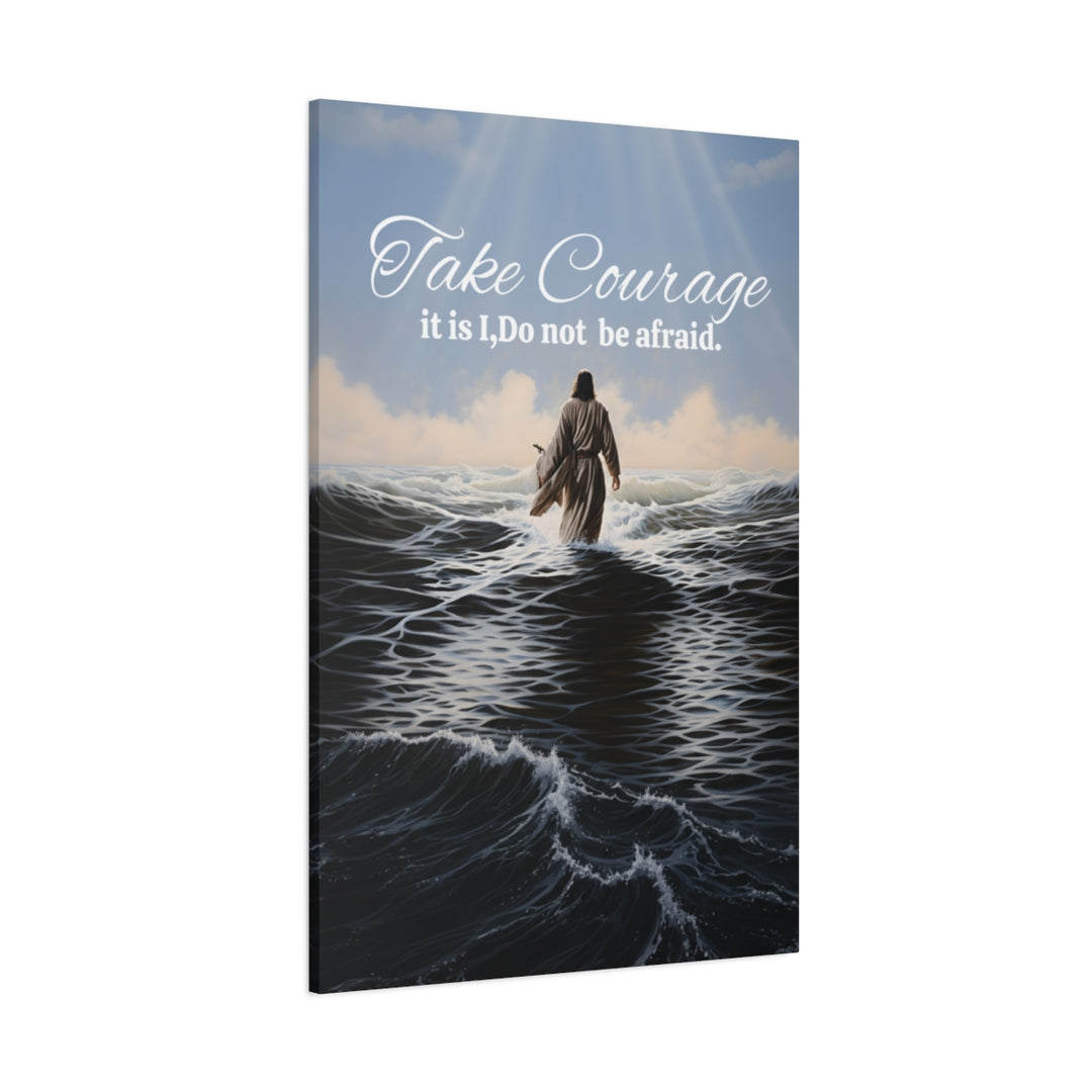 Inspiring Ocean Scene Canvas Art - Religious and Spiritual Decor