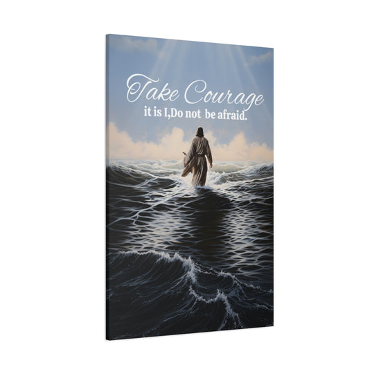 Inspiring Ocean Scene Canvas Art - Religious and Spiritual Decor