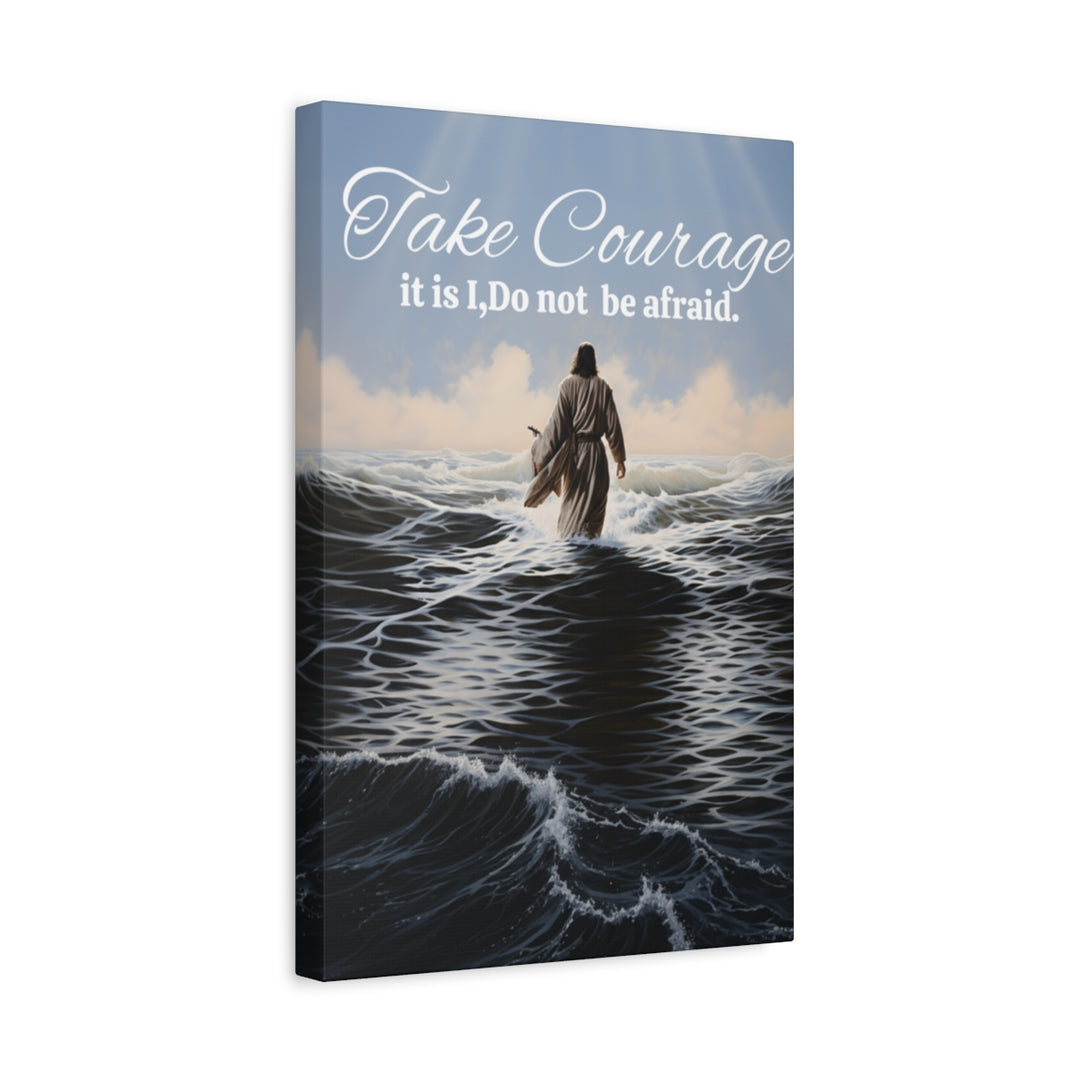 Inspiring Ocean Scene Canvas Art - Religious and Spiritual Decor