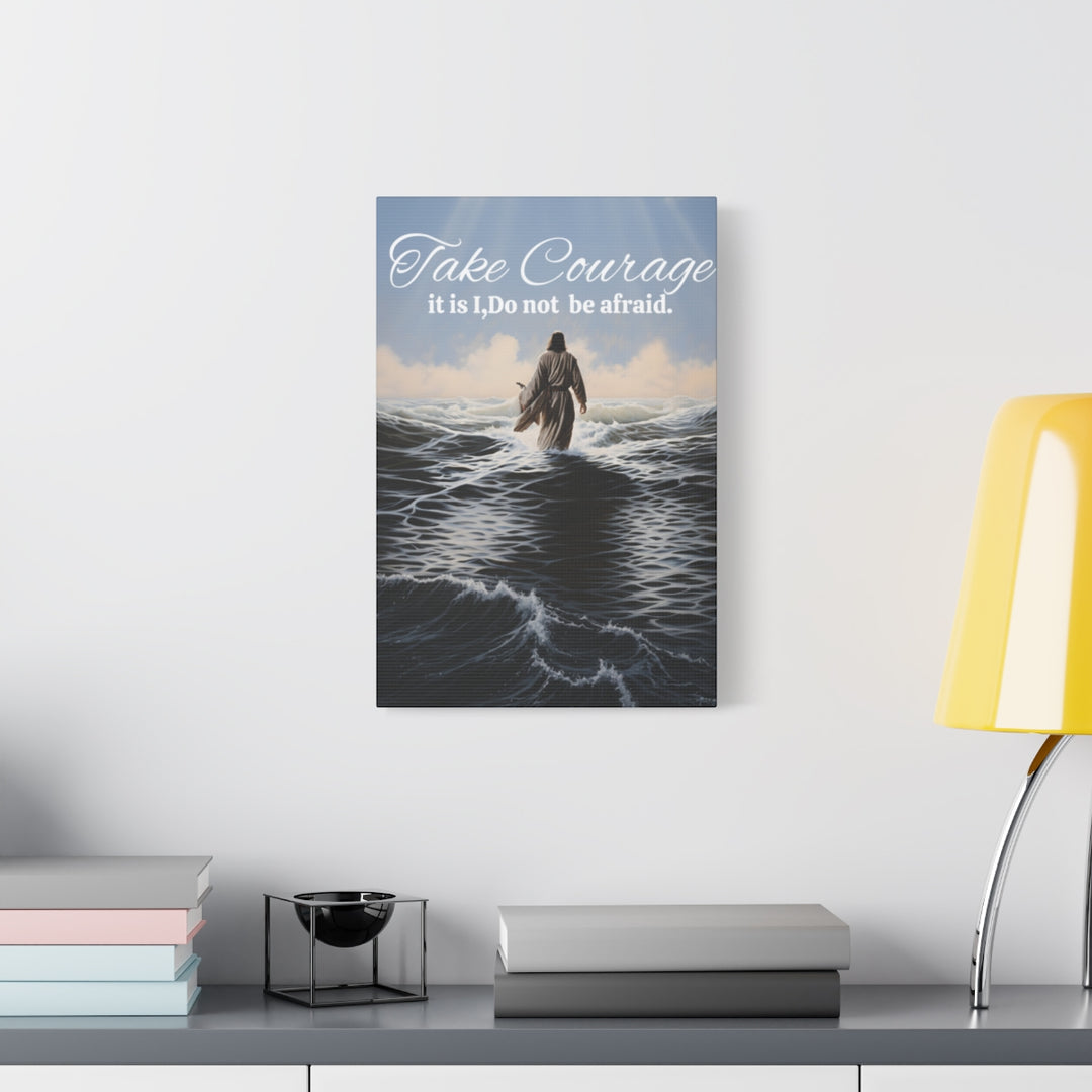 Inspiring Ocean Scene Canvas Art - Religious and Spiritual Decor