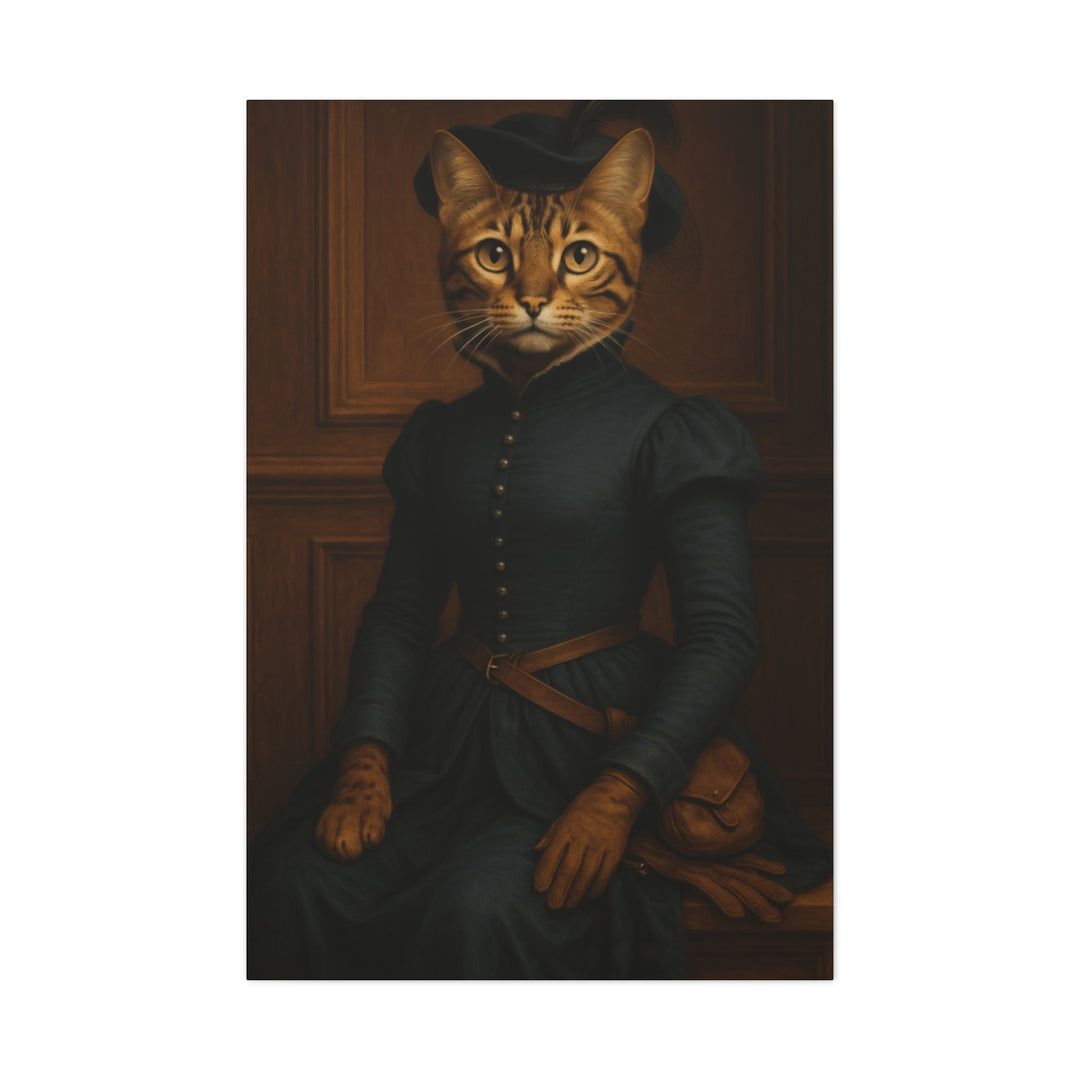 Custom pet Renaissance Portrait Canvas - Unique Pet Art