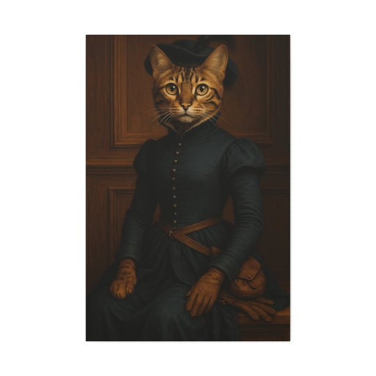 Custom pet Renaissance Portrait Canvas - Unique Pet Art