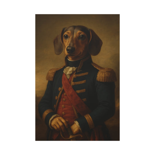 Custom Pet Portrait Canvas - Renaissance Style