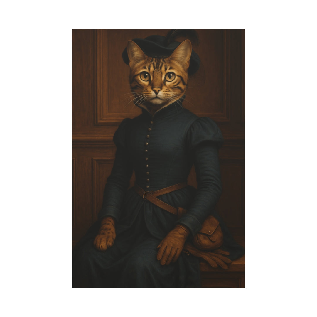 Custom pet Renaissance Portrait Canvas - Unique Pet Art
