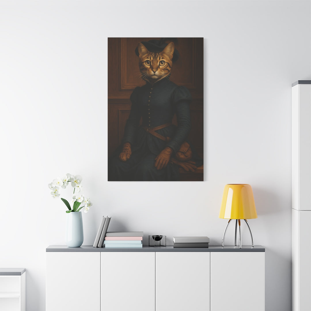 Custom pet Renaissance Portrait Canvas - Unique Pet Art