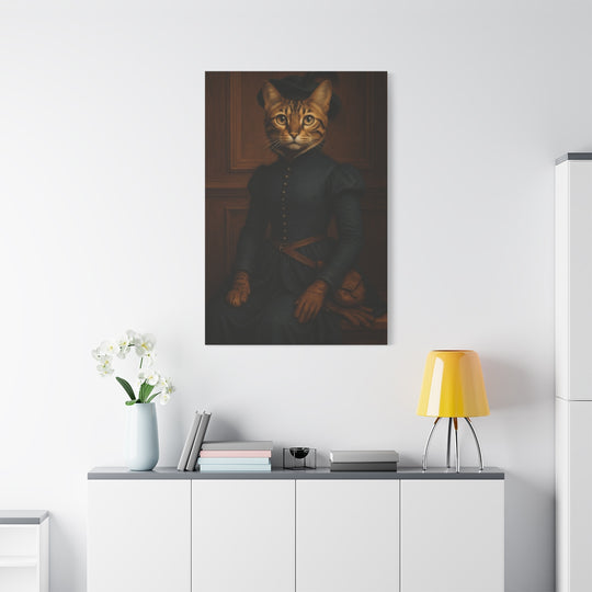 Custom pet Renaissance Portrait Canvas - Unique Pet Art