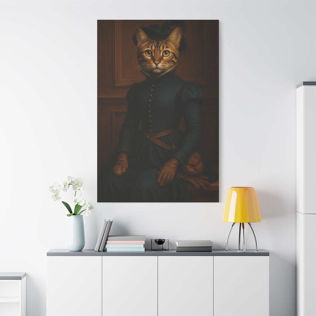 Custom pet Renaissance Portrait Canvas - Unique Pet Art