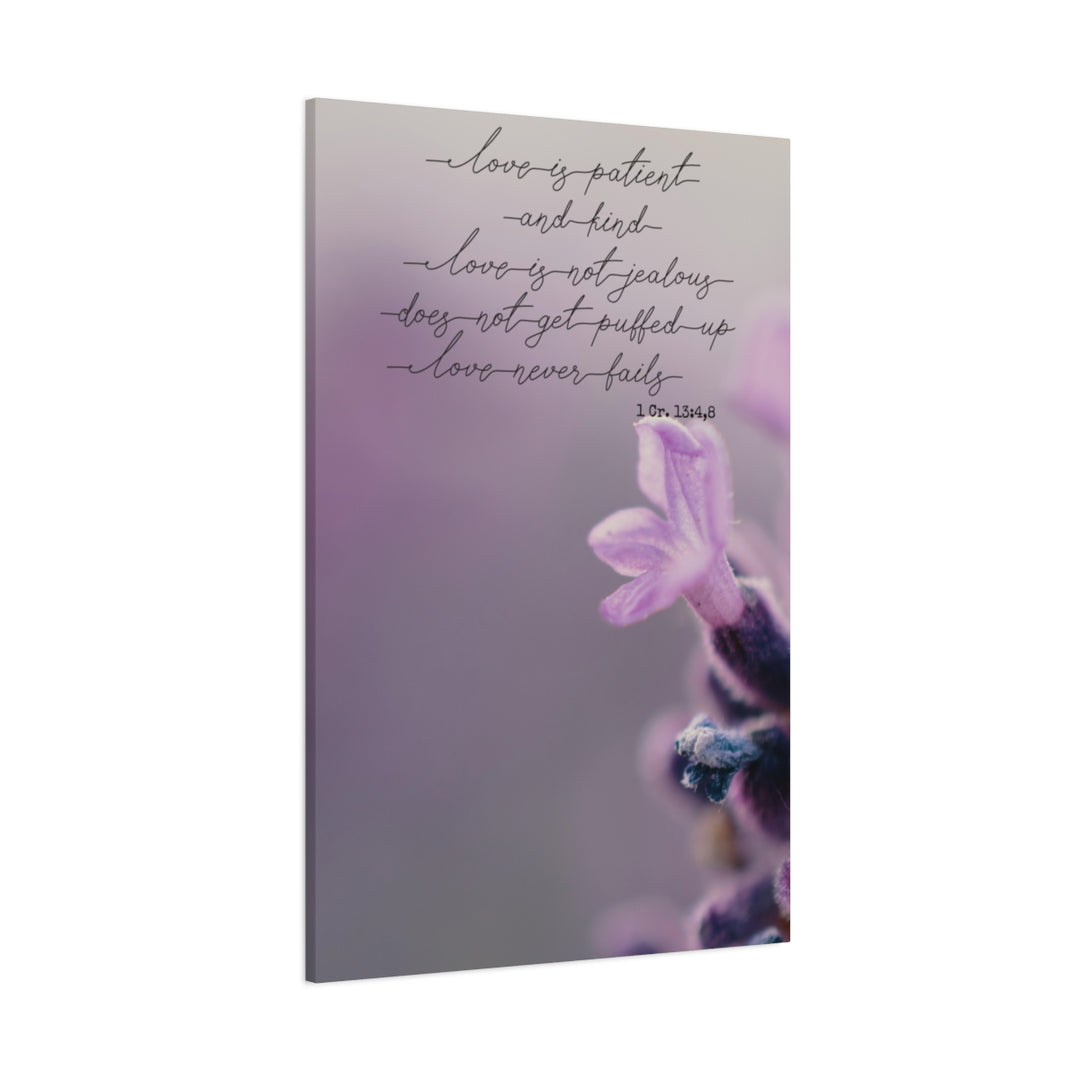 Floral Canvas Art - Inspirational Home Decor Gift