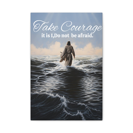 Inspiring Ocean Scene Canvas Art - Religious and Spiritual Decor