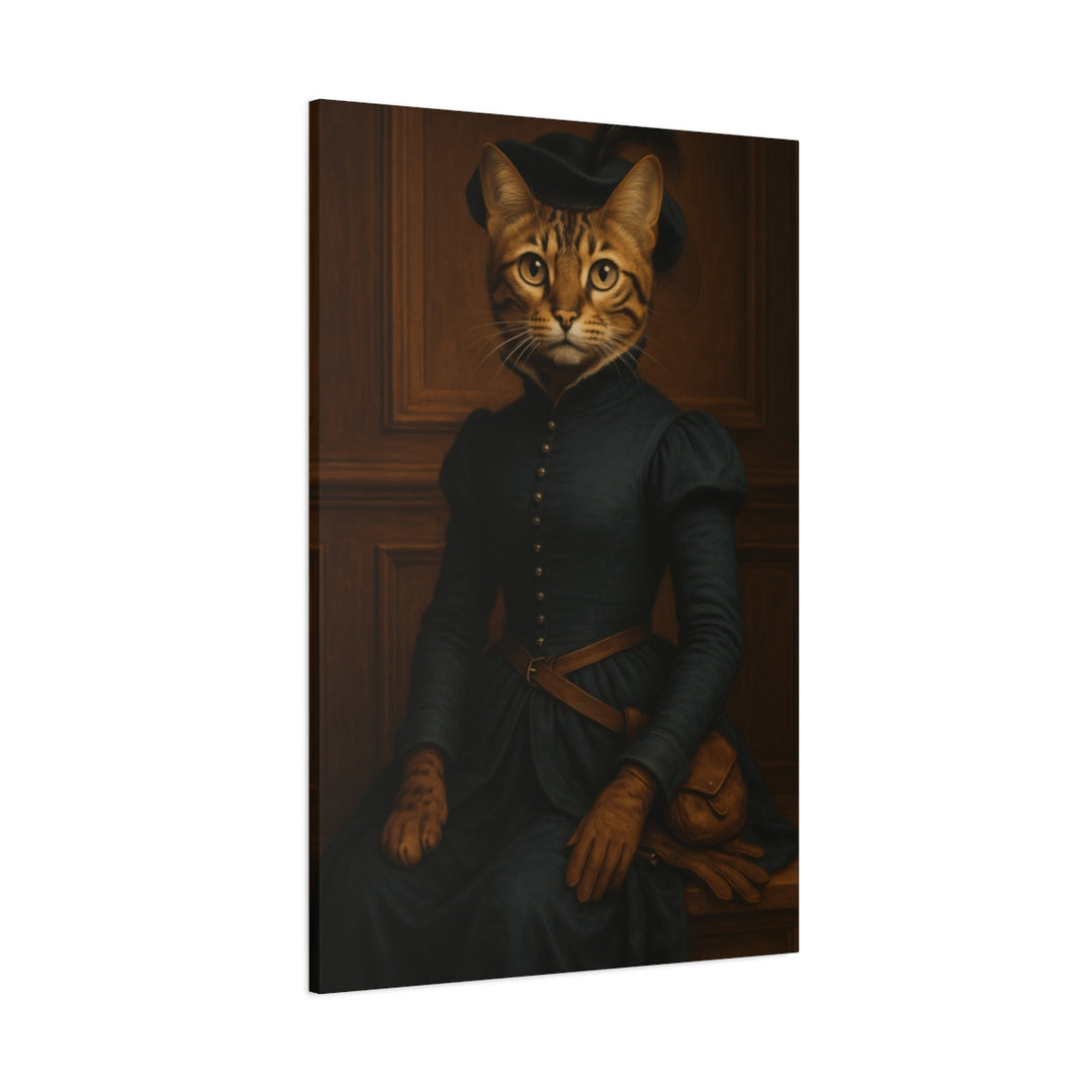 Custom pet Renaissance Portrait Canvas - Unique Pet Art