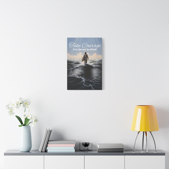 Inspiring Ocean Scene Canvas Art - Religious and Spiritual Decor