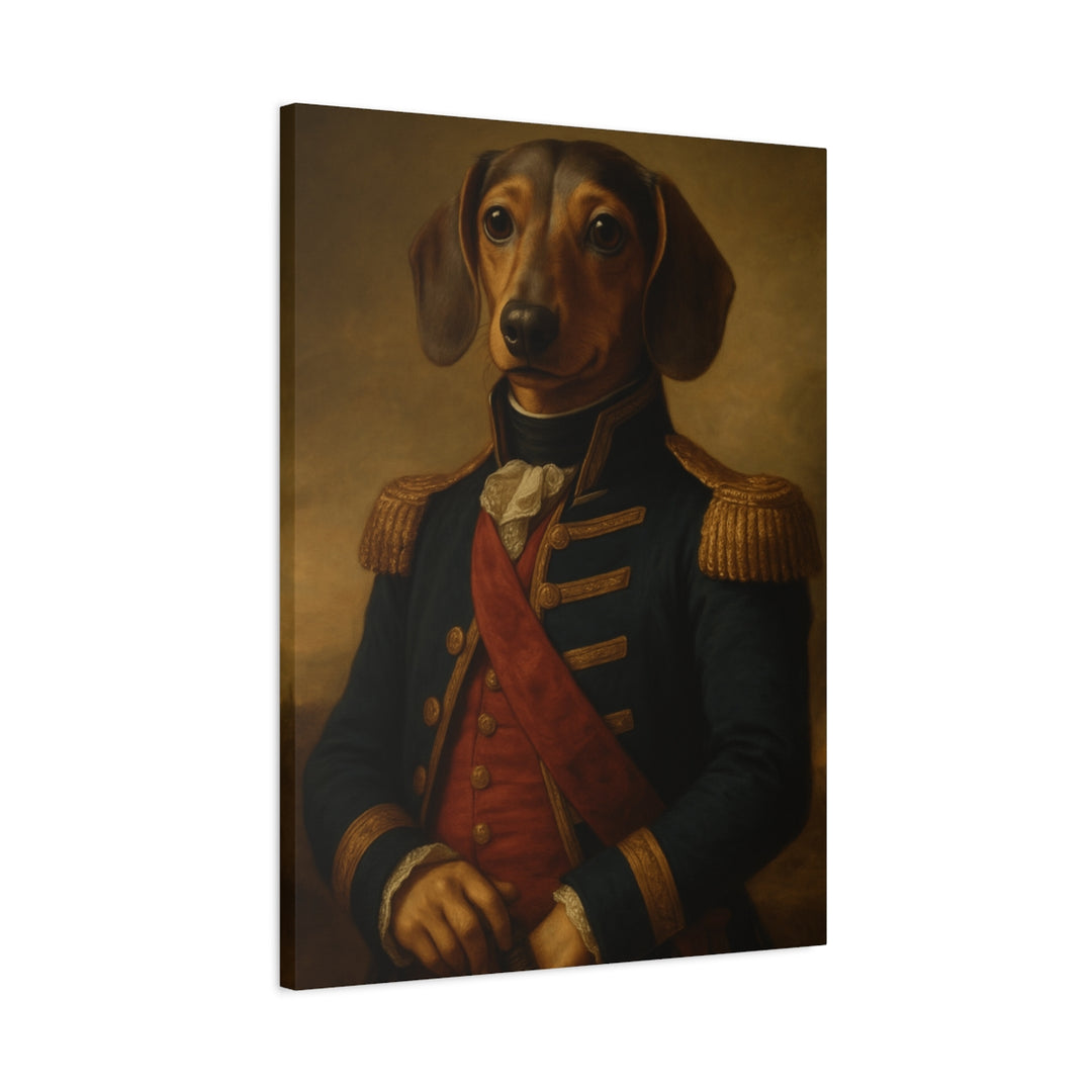 Custom Pet Portrait Canvas - Renaissance Style