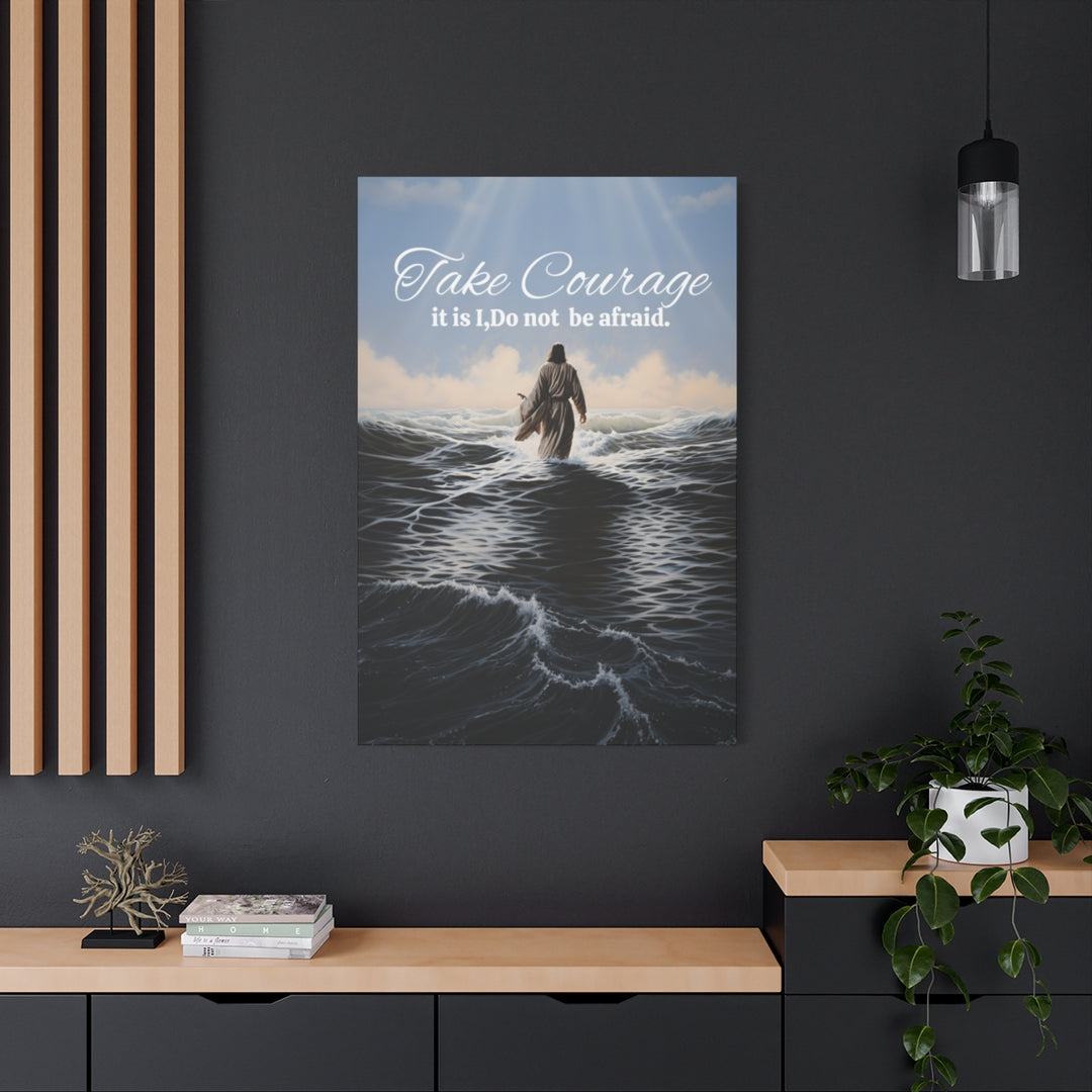 Inspiring Ocean Scene Canvas Art - Religious and Spiritual Decor