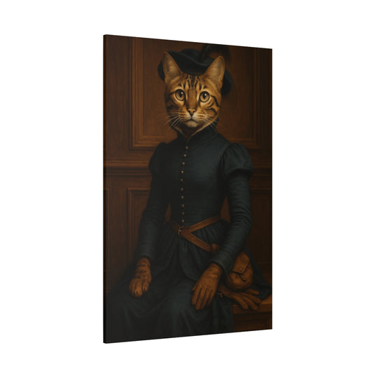 Custom pet Renaissance Portrait Canvas - Unique Pet Art
