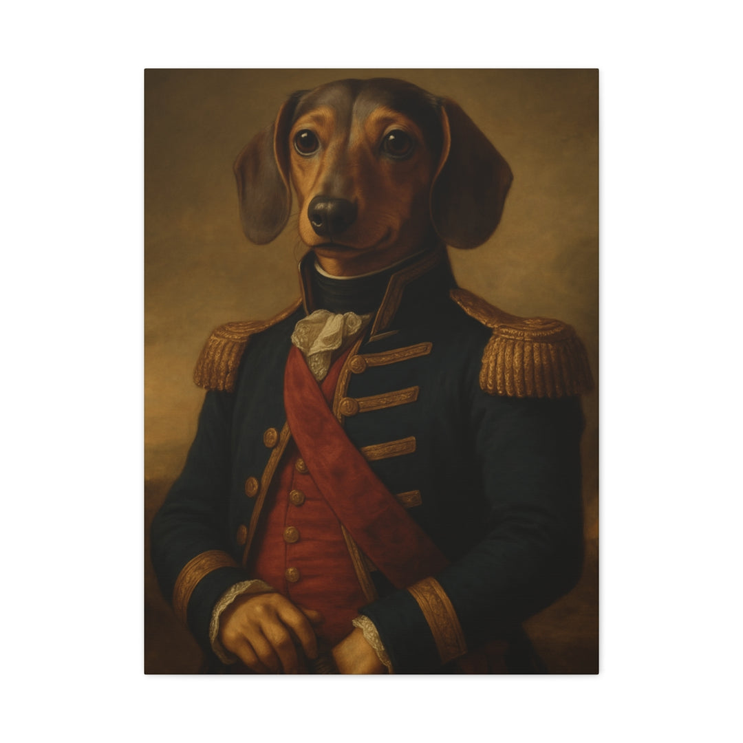 Custom Pet Portrait Canvas - Renaissance Style