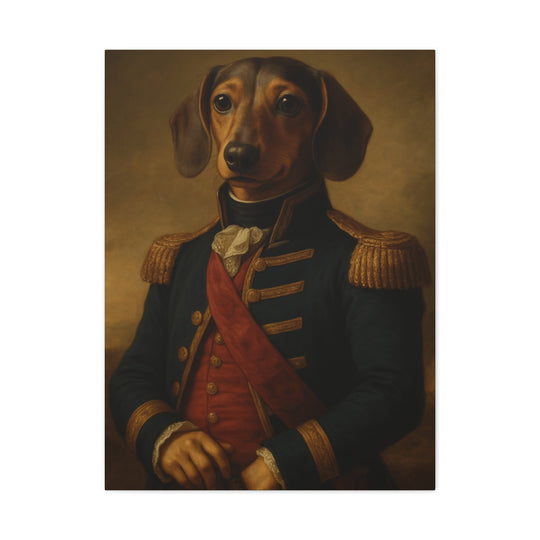 Custom Pet Portrait Canvas - Renaissance Style