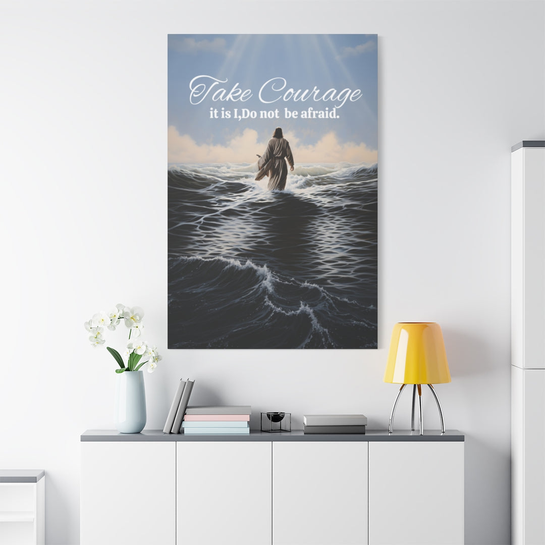 Inspiring Ocean Scene Canvas Art - Religious and Spiritual Decor