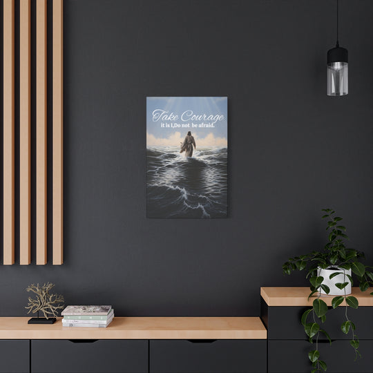 Inspiring Ocean Scene Canvas Art - Religious and Spiritual Decor