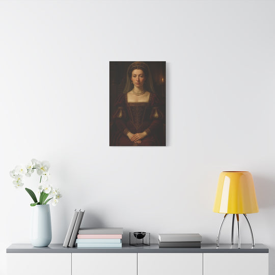 Custom Renaissance Portrait Canvas Wall Art