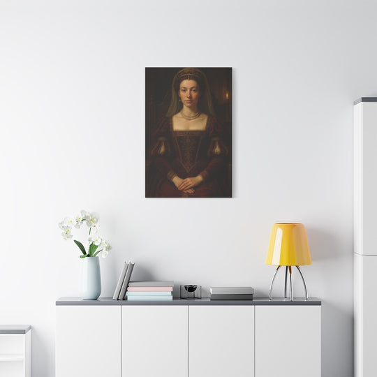 Custom Renaissance Portrait Canvas Wall Art