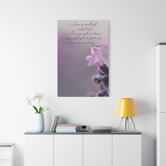 Floral Canvas Art - Inspirational Home Decor Gift
