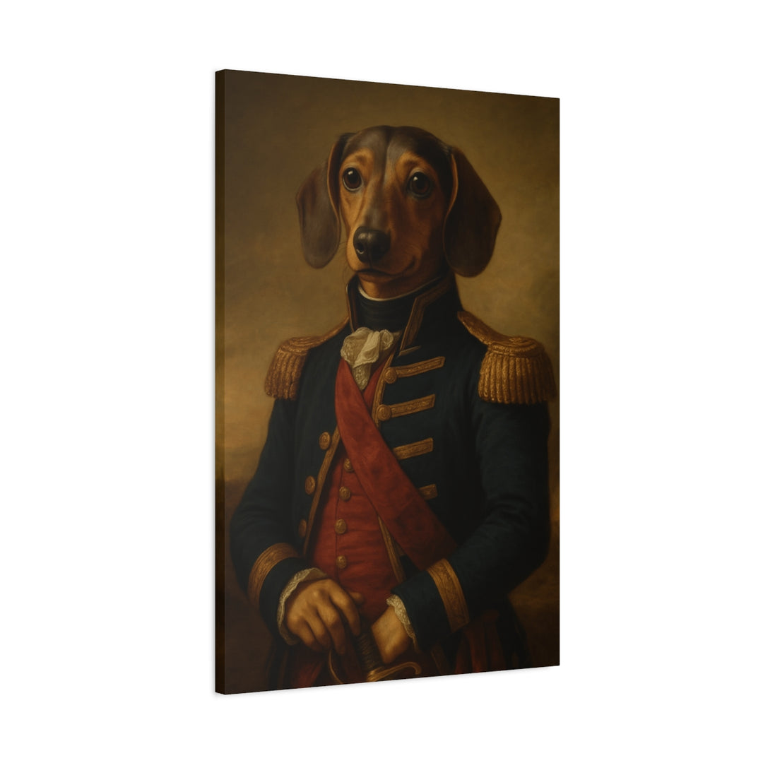 Custom Pet Portrait Canvas - Renaissance Style