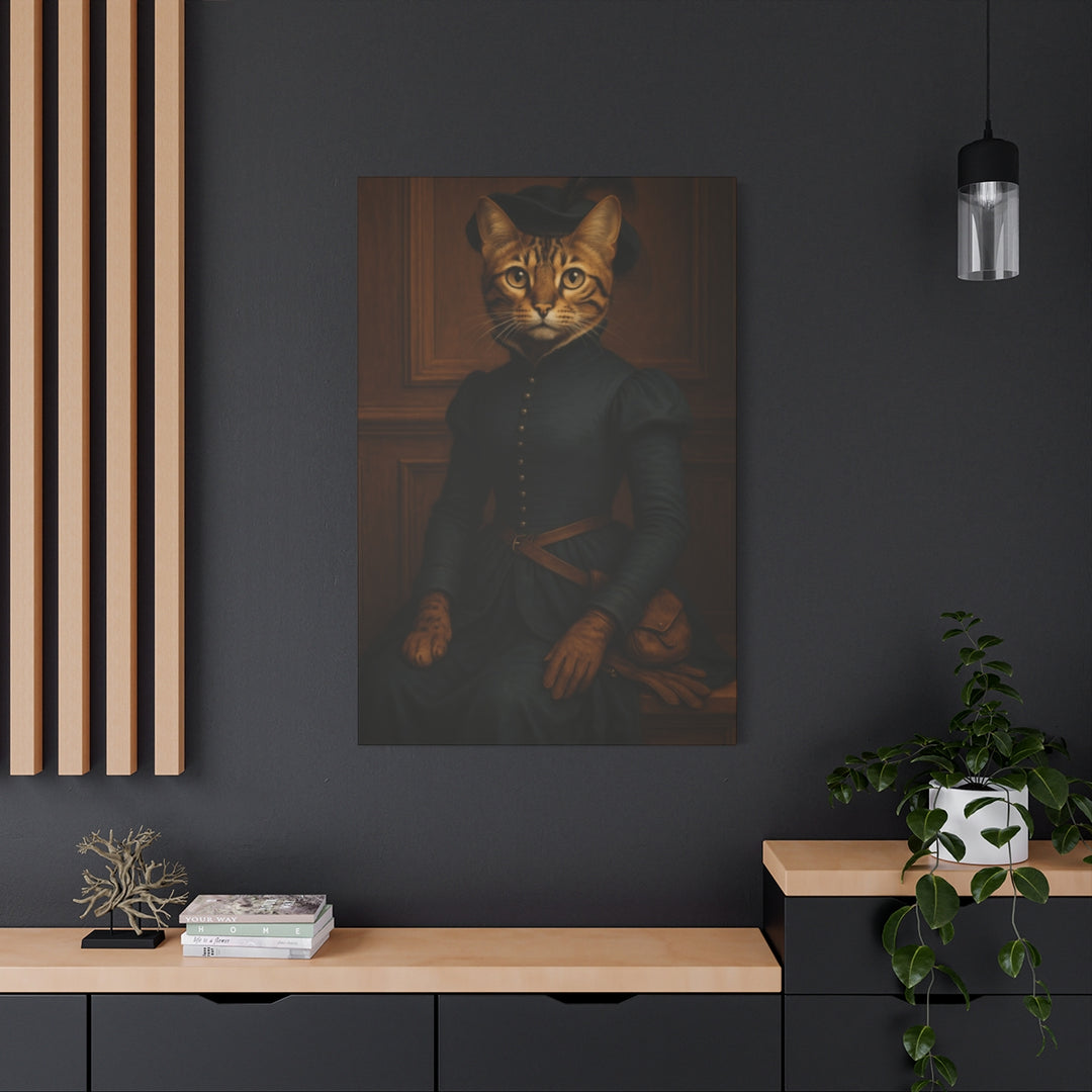 Custom pet Renaissance Portrait Canvas - Unique Pet Art