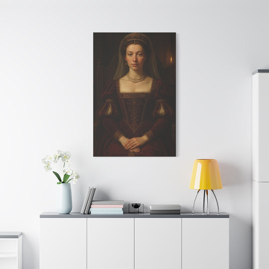 Custom Renaissance Portrait Canvas Wall Art
