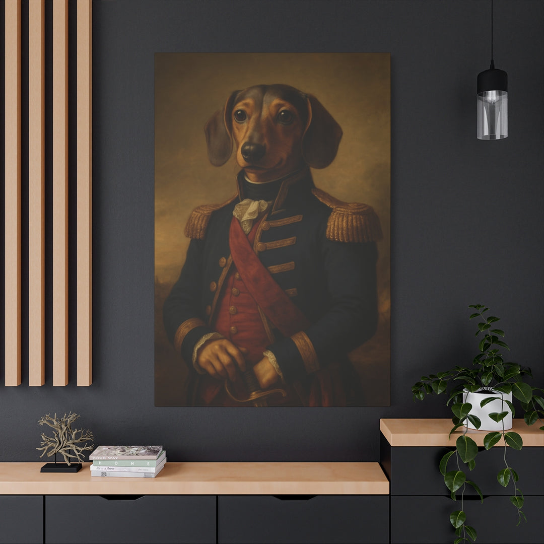 Custom Pet Portrait Canvas - Renaissance Style